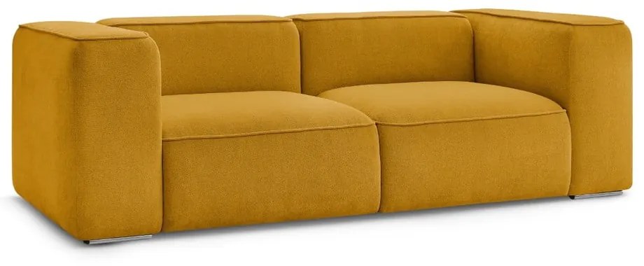 Sofa w kolorze ochry 255 cm Zephyr – Bobochic Paris