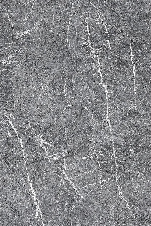 Panel dekoracyjny z efektem marmuru, gres porcelanowy, zestaw 6 szt., 4,3 m2, okładzina ścienna z PCV w kolorze UV, 120 x 60, szary marmur