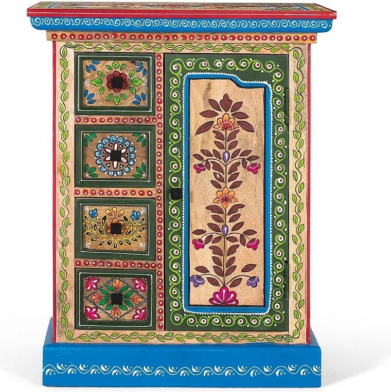 Bufet w lesie Manguier z dekorowaną porte à la main