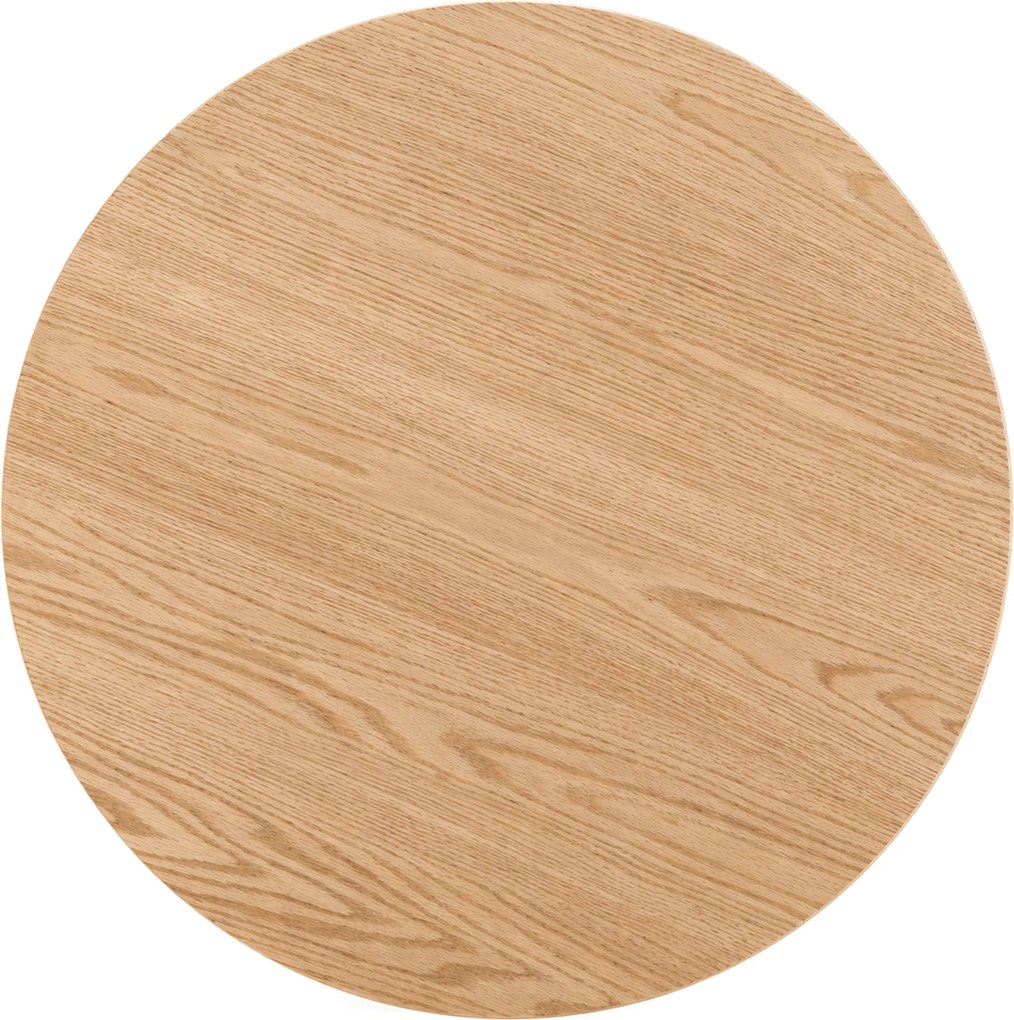 Stolik kawowy okrągły Tamis 80 cm - naturalny