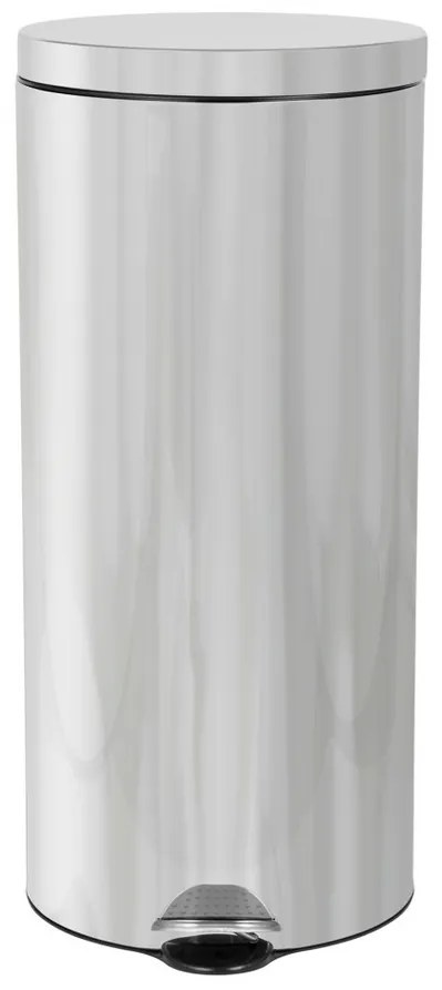 Alda Kosz na śmieci z pedałem Soft Close FreedomFresh 30 l, stal nierdzewna błyszcząca, 30 l