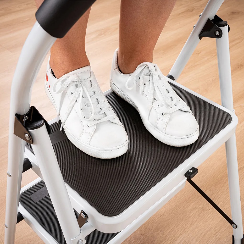 4Home Składane schodki stalowe Steps, 2 stopnie