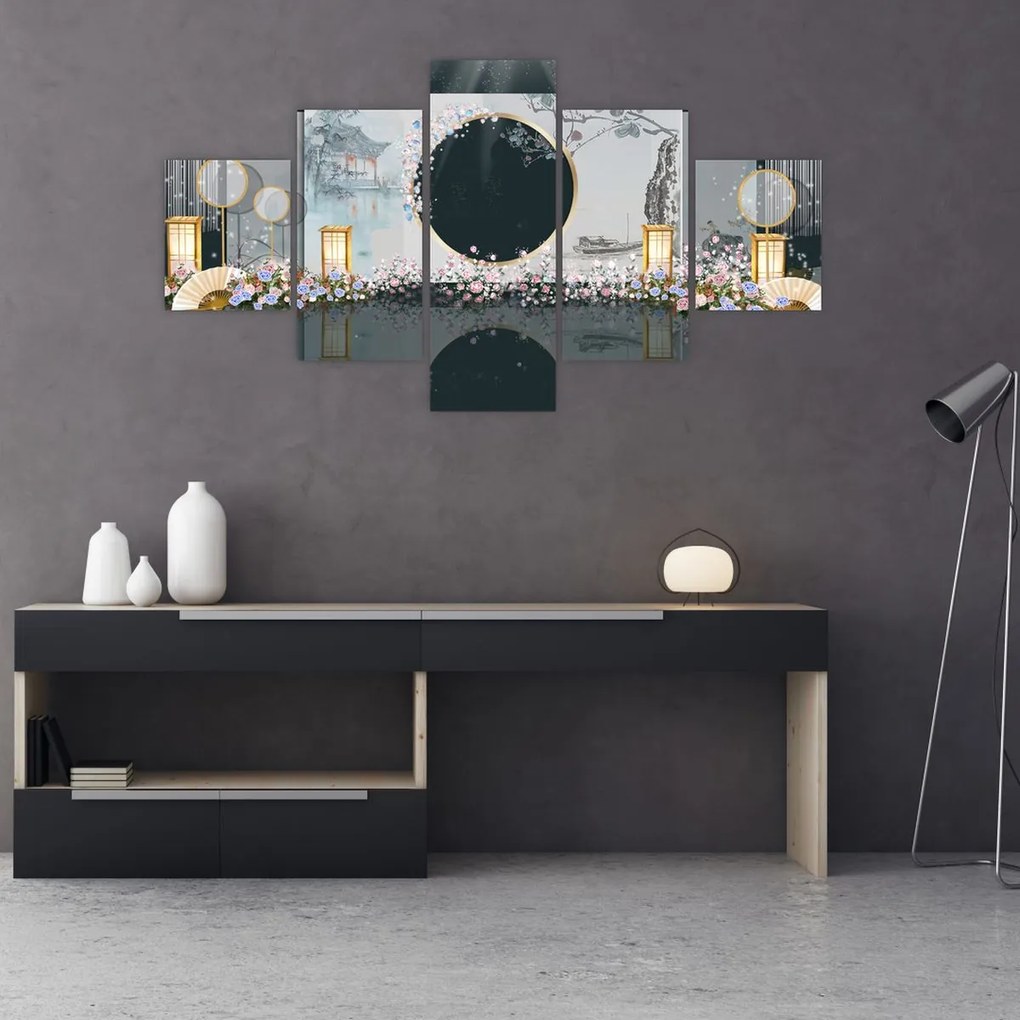Obraz - Kolaż (125x70 cm)