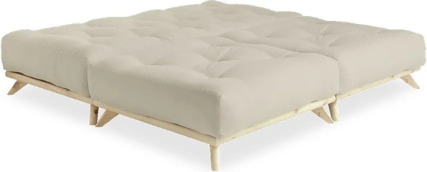 Sofa z beżowym obiciem Karup Design Senza Natural/Beige