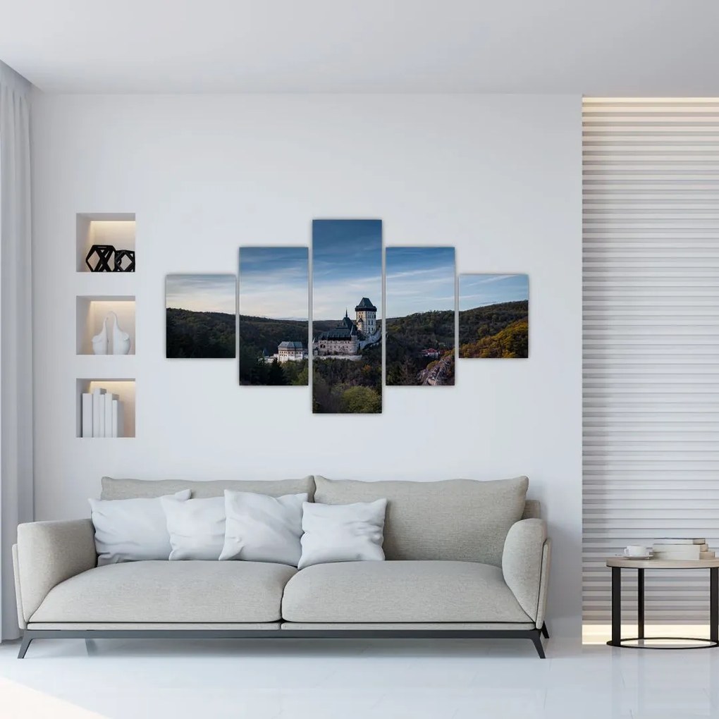 Obraz Karlštejn (125x70 cm)
