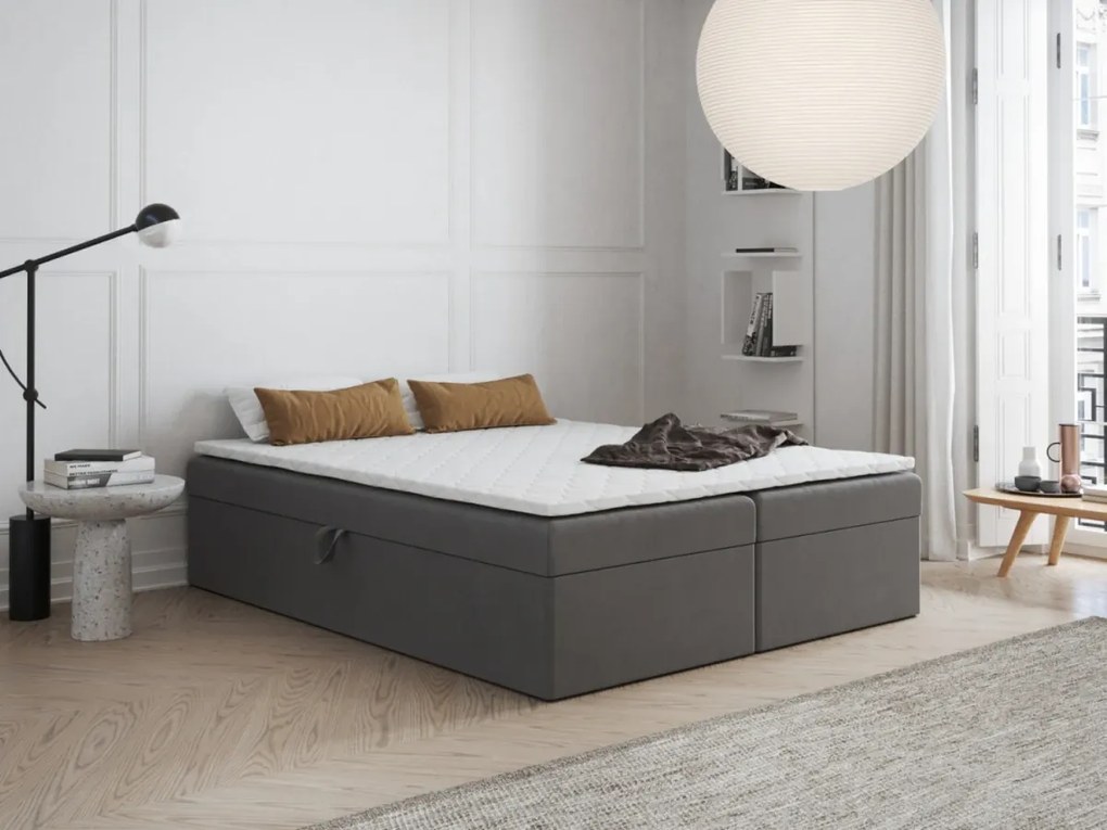 Łóżko kontynentalne Faro 2 - Powierzchnia spania: 175x185 cm