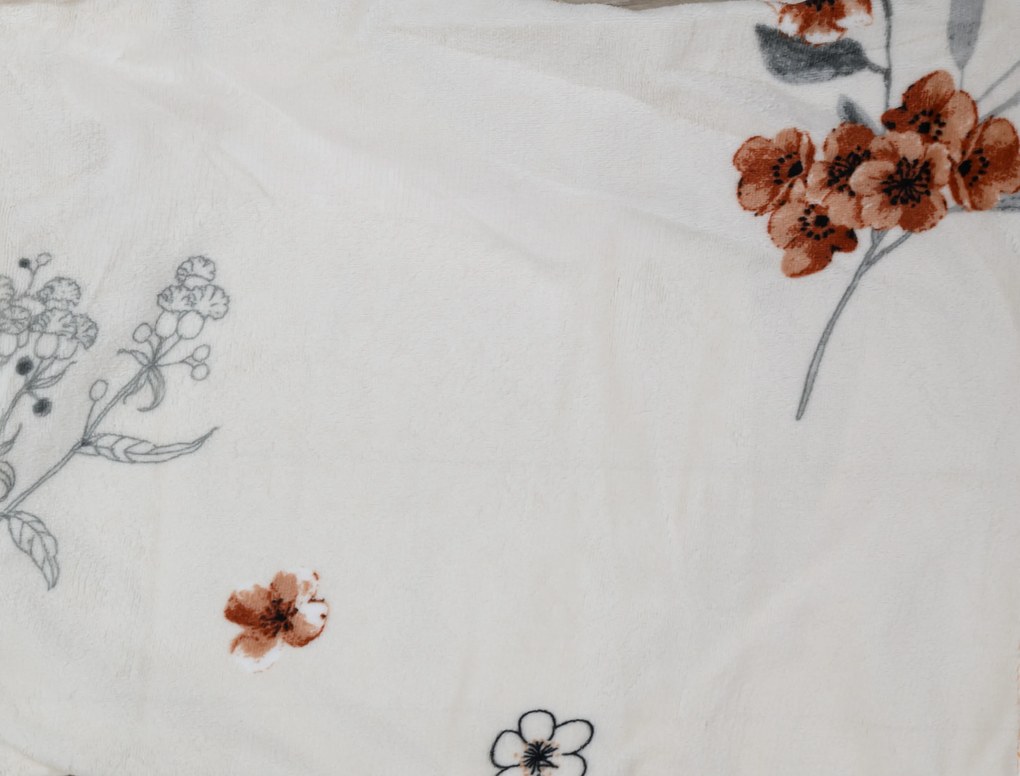 PrzytulneMieszkanie.pl PrzytulneMieszkanie.pl Dwustronna pościel DUO SENSE SOFIRA kremowa + poszewka na poduszkę 40x50 cm GRATIS Rozmiar pościeli: 70 x 90 cm | 140 x 200 cm