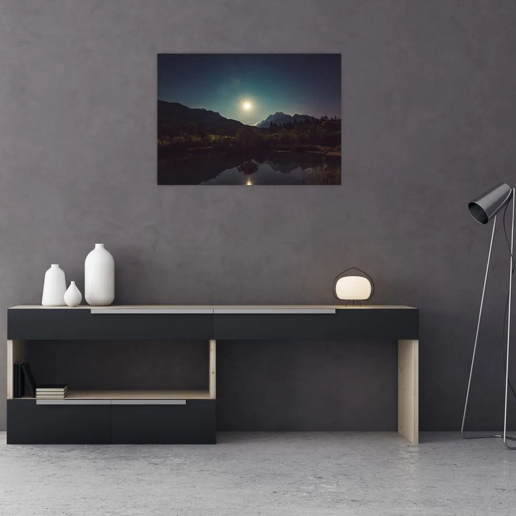 Obraz - nocne niebo (70x50 cm)