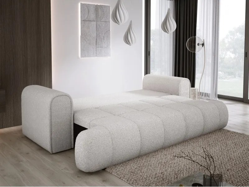 Sofa COCO z funkcja spania i pojemnikiem JASNY SZARY ANTHOLOGY 15