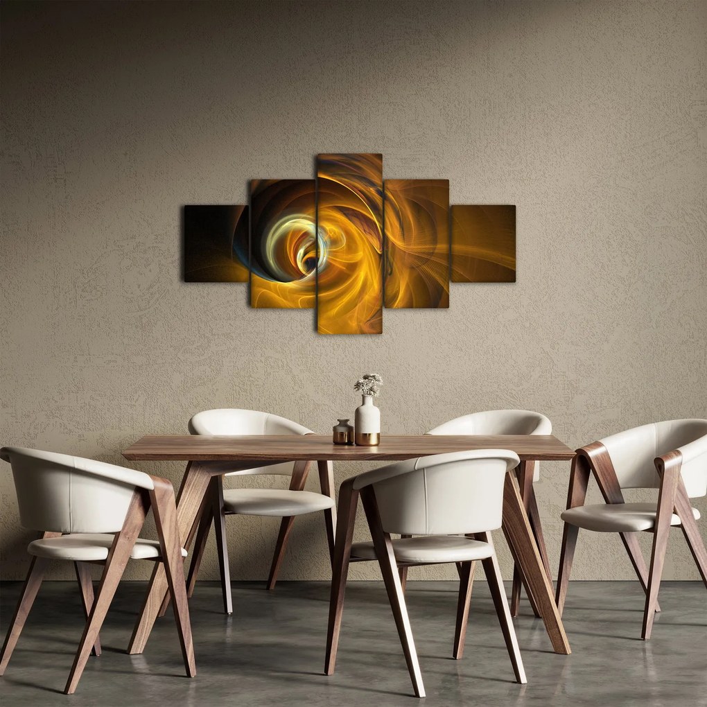 Obraz - Abstrakcja w ruchu (125x70 cm)