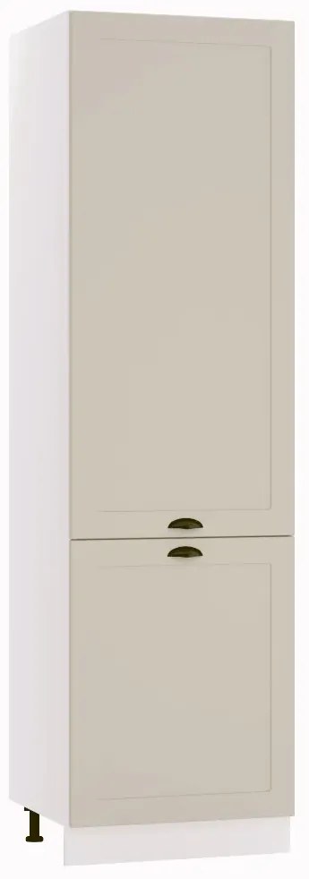 Szafka pod zabudowę lodówki 60 ADELE D60 LO P/L 2133 beżowy mat STOLKAR