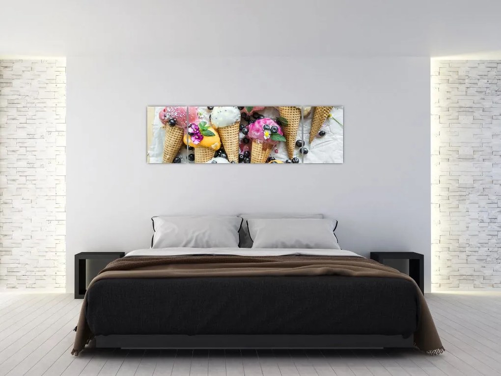 Obraz z lodami (170x50 cm)