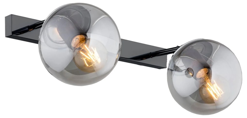 Kinkiet czarny 2xE27 ELLETRO black