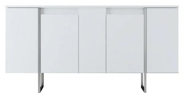 Szafka Luxe White and Silver