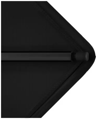 KNIRPS APOLL  BLACK 240 x 240 cm - parasol ogrodowy : Kolor parasola - Czarny