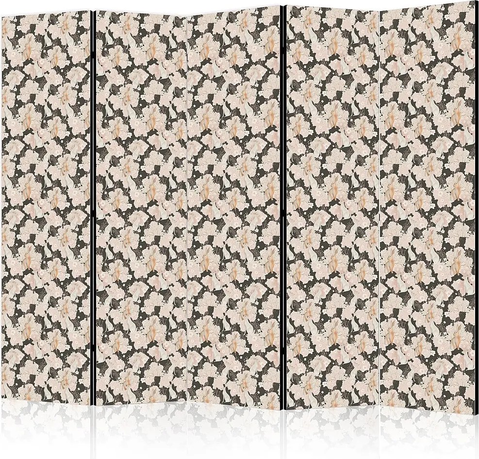 Parawan akustyczny Artgeist Kwiaty 225 x 172 cm 1 szt