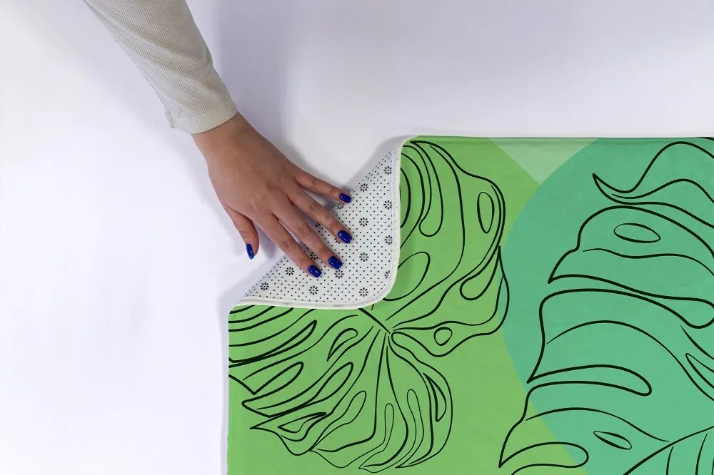 Dywanik łazienkowy Dywanik łazienkowy Monstera Liście