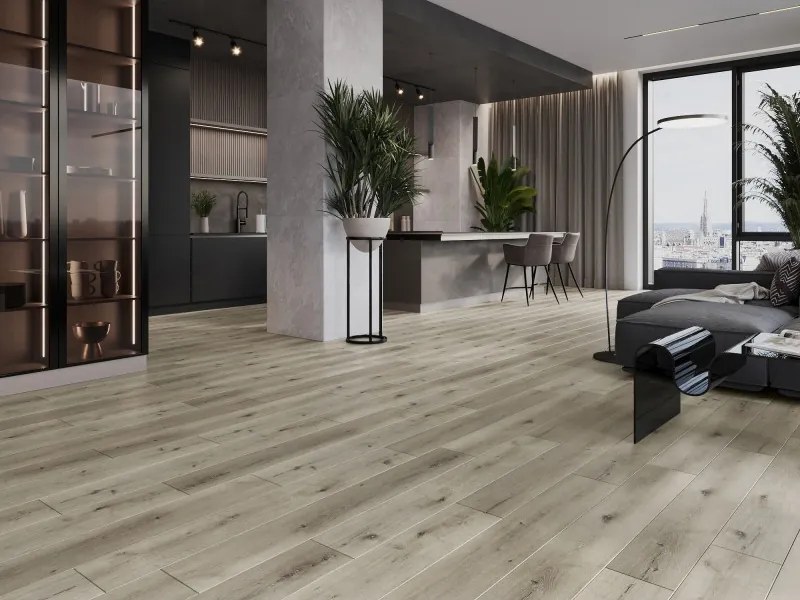 Mexen Bevil Oaks panele winylowe 1240 x 182 mm SPC 6,5 mm, podkład IXPE 1,5 mm, 4 V-Fuga, Dąb - F1036-1240-182-505-4V1-01