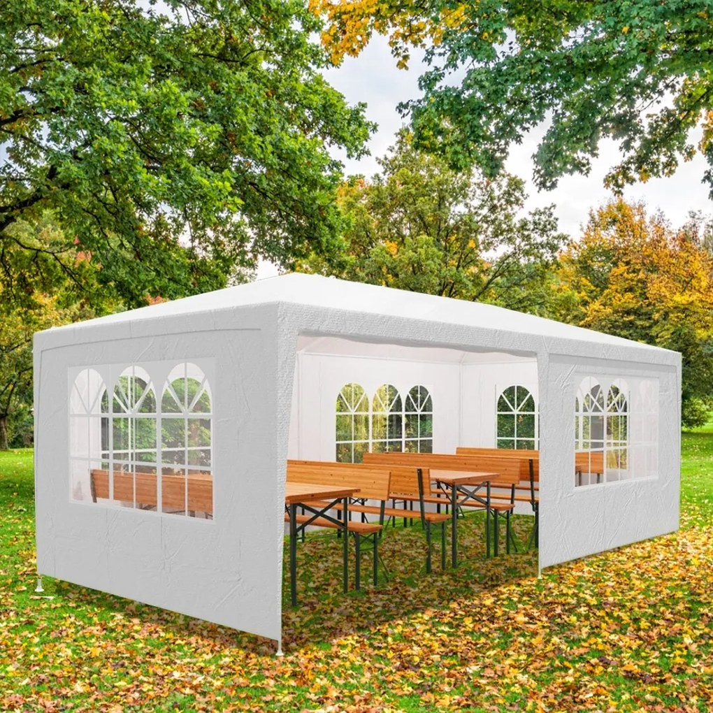 Namiot imprezowy NEAPOL, 3x6m, biała Jurhan