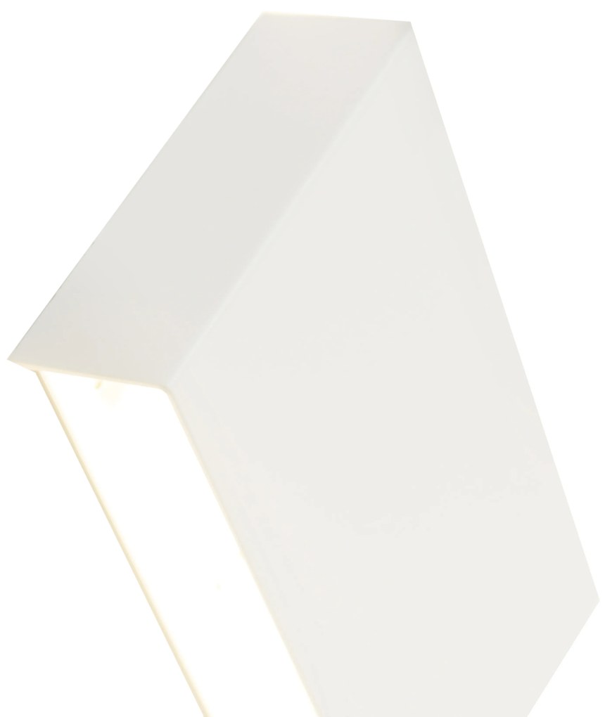 Zestaw 2 Nowoczesnych lamp ściennych białych - Otan Nowoczesny Oswietlenie wewnetrzne