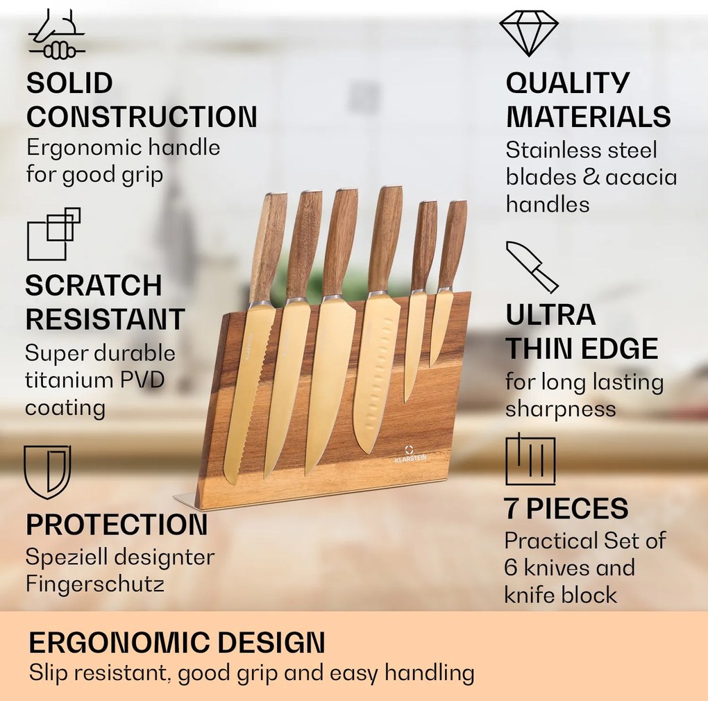 Klarstein Kazuno Zestaw noży