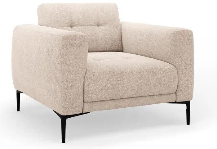 Jasnobrązowy fotel Bemy – Micadoni