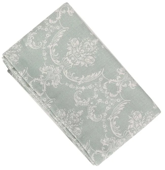 Cienka narzuta Pure Water Green, 200x235 cm