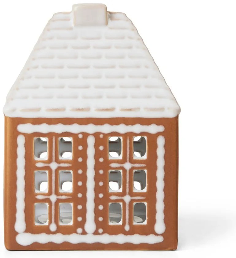 Ceramiczny świecznik na świeczkę typu tealight Gingerbread Lighthouse – Kähler Design