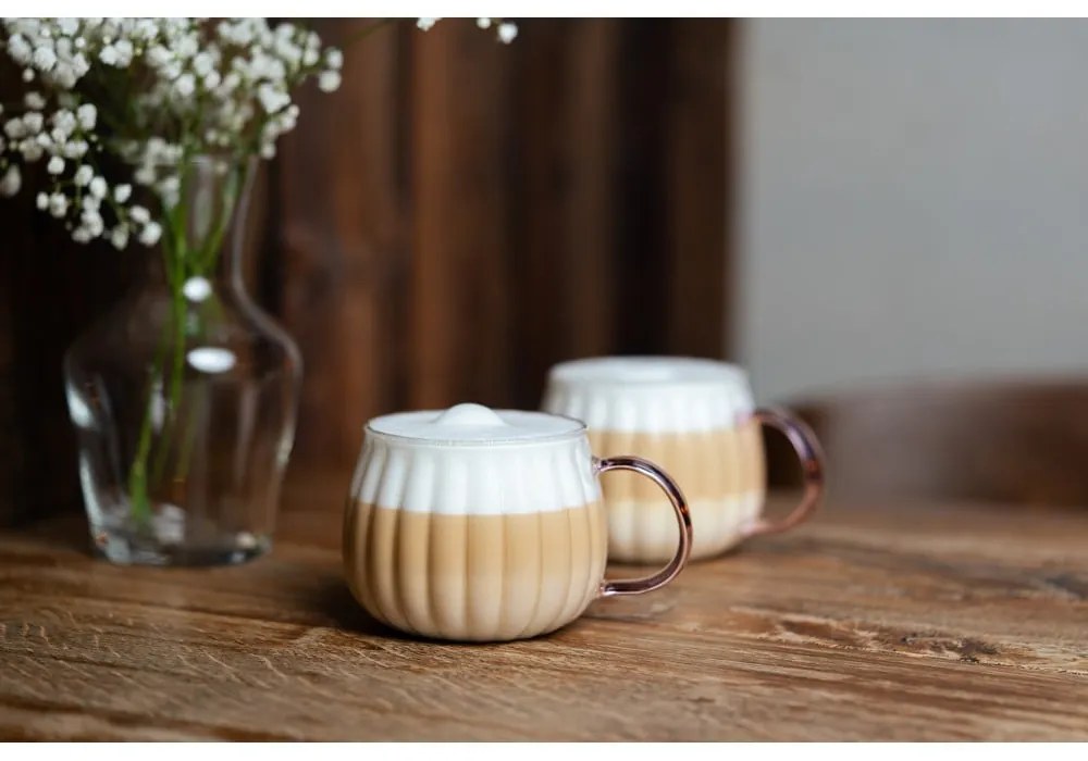 Kubki do cappuccino zestaw 2 szt. 350 ml Tulip – Vialli Design