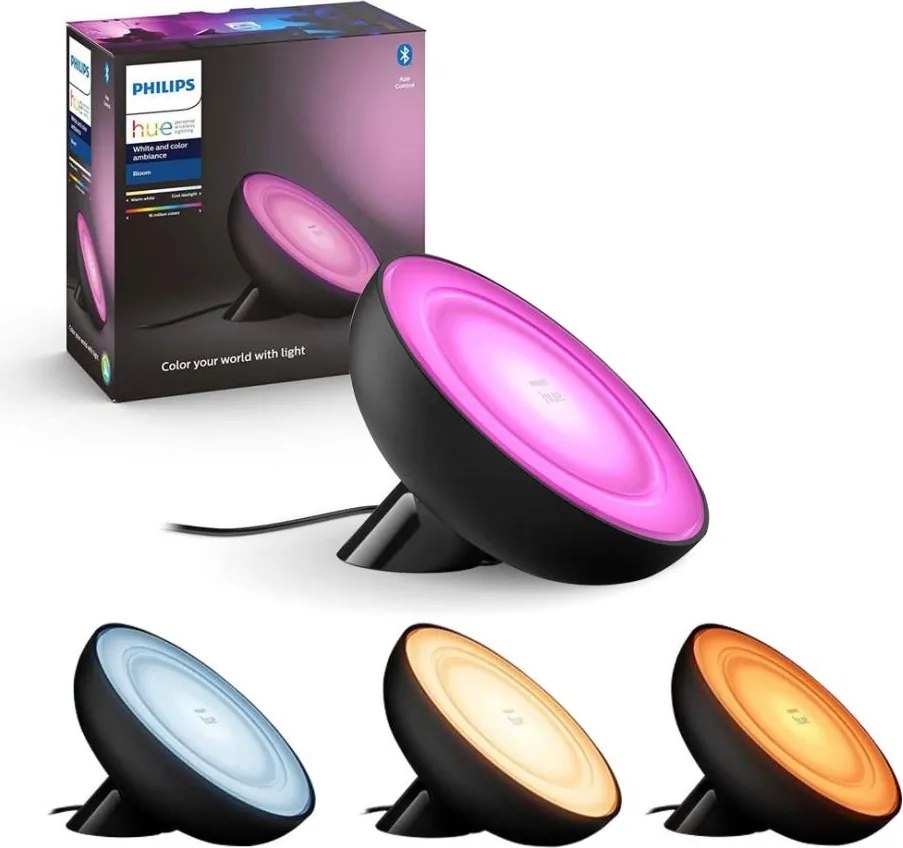 Philips - ściemnialna lampa stołowa RGB LED Hue BLOOM LED/7,1W/230V
