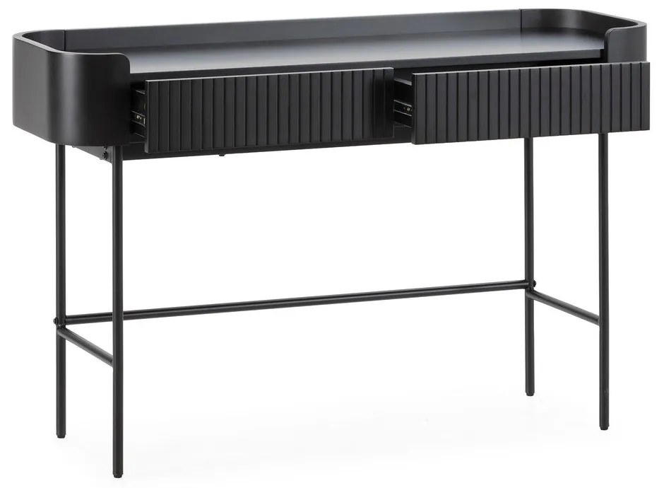 Czarna konsola 40x120 cm Willa – MOME