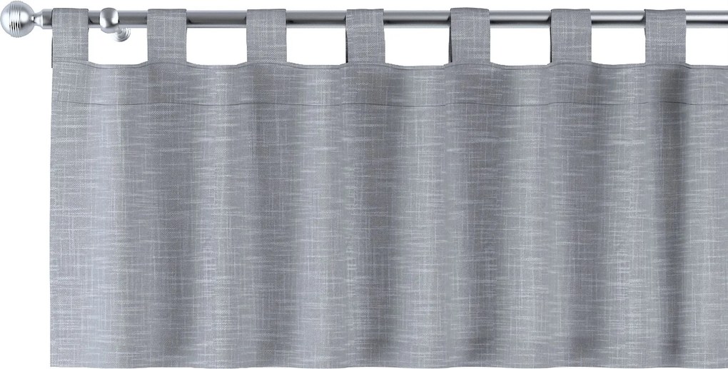 Lambrekin na szelkach kolor szary tkanina strukturalna