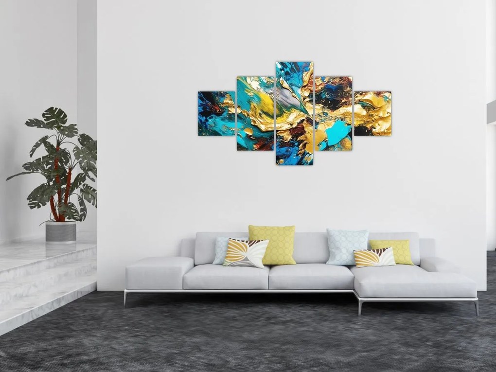 Obraz - Teksturowany obraz olejny (125x70 cm)