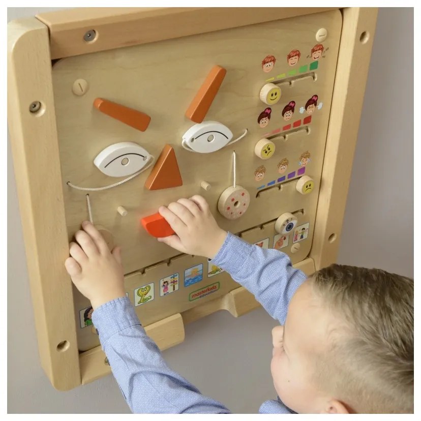 Masterkidz tablica edukacyjna jak się czujesz? nauka emocji montessori