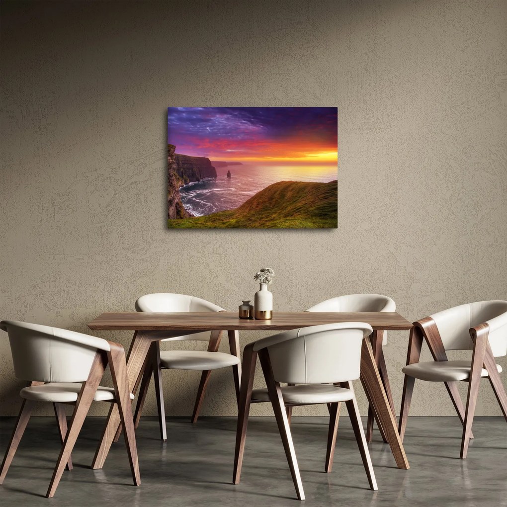 Obraz - Klify Moheru (70x50 cm)