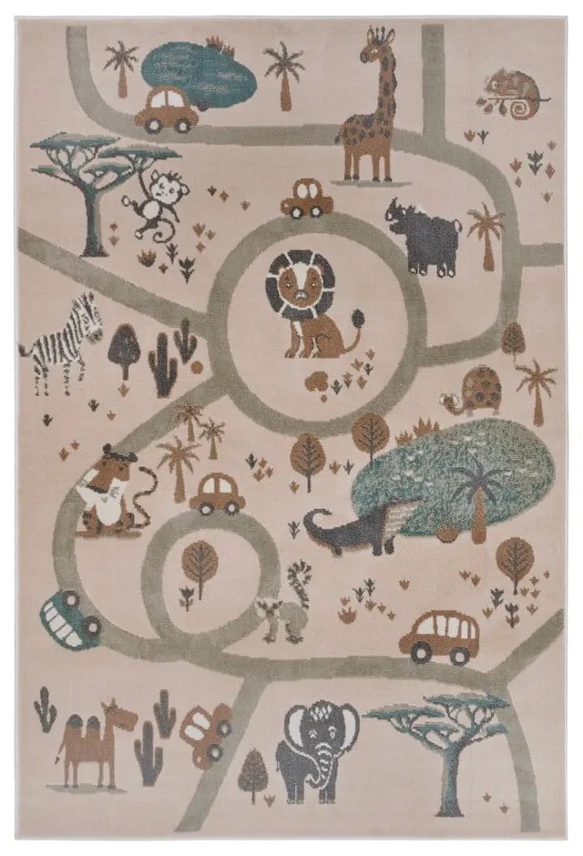 Beżowy dywan dziecięcy 120x170 cm Animal Park – Hanse Home