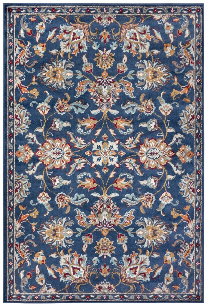 Dywan klasyczny Luxor niebieski 57 cm x 90 cm