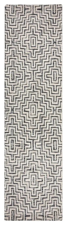 Szary chodnik 80x300 cm Rhett – Flair Rugs