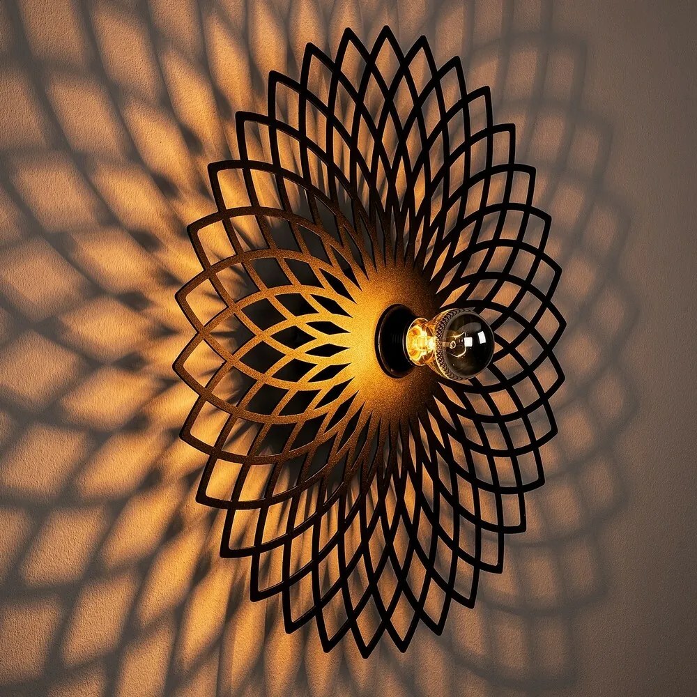 Kinkiet lampa ścienna Fellini - MR - 987, czarny
