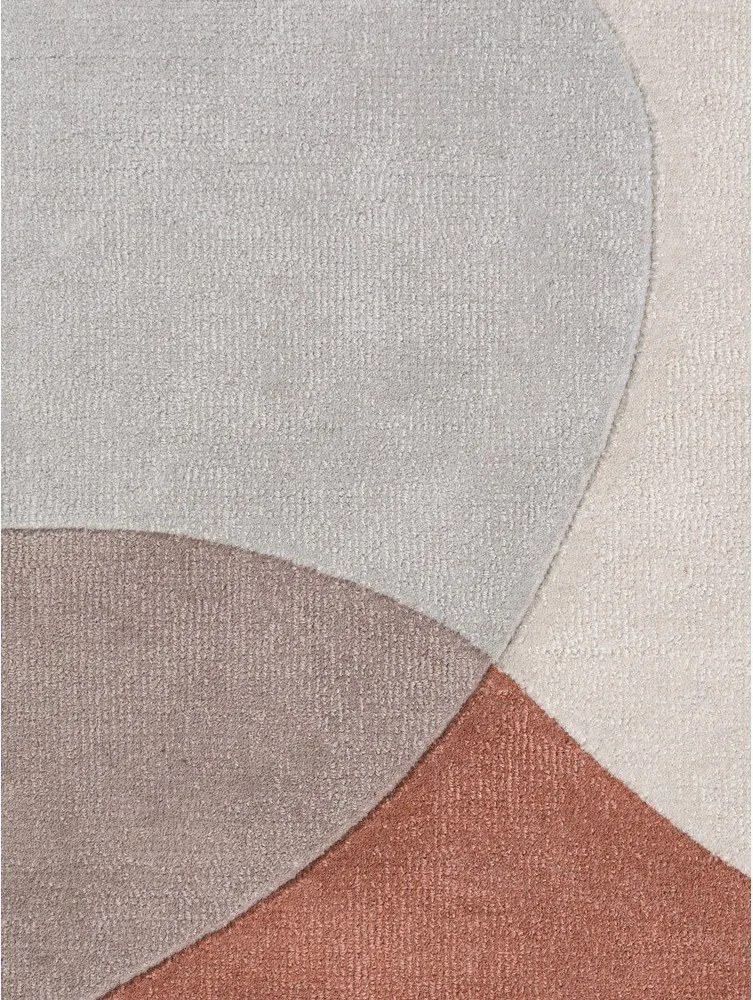 Beżowy wełniany dywan tkany ręcznie 120x170 cm Hackney Clarissa – Ted Baker