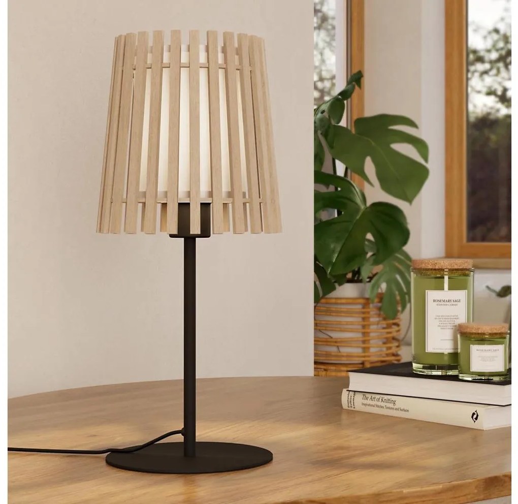 Eglo 900904 - Lampa stołowa FATTORIA 1xE27/25W/230V