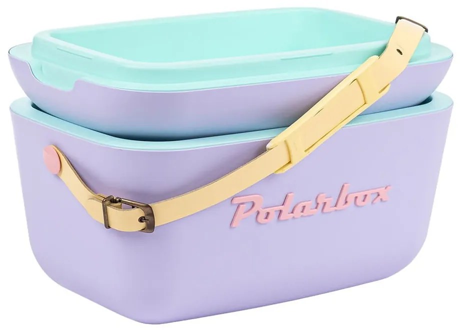 Fioletowy pojemnik chłodzący 20 l Classic Rainbow – Polarbox