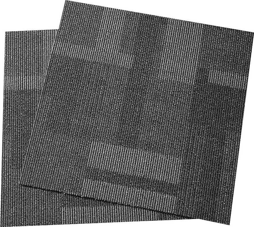 Tapis SucceBuy Ponowne Używanie Dywanowych Podłogowych Elementów, 24 Elementów Kwadratów 60.96CMx60.96CM z Dołączoną Wypełnieniem DIY - Szary Połączony