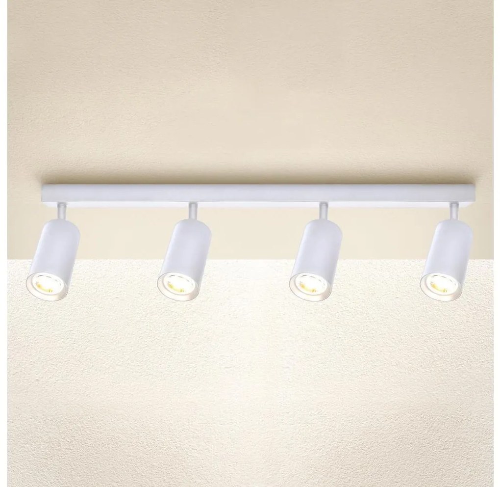 Brilagi - LED ściemnialna oprawa punktowa SELE 4xGU10/6,5W/230V biała