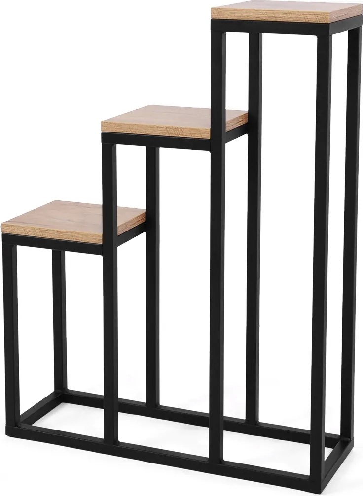 Nowoczesny kwietnik schodkowy Rubra XL