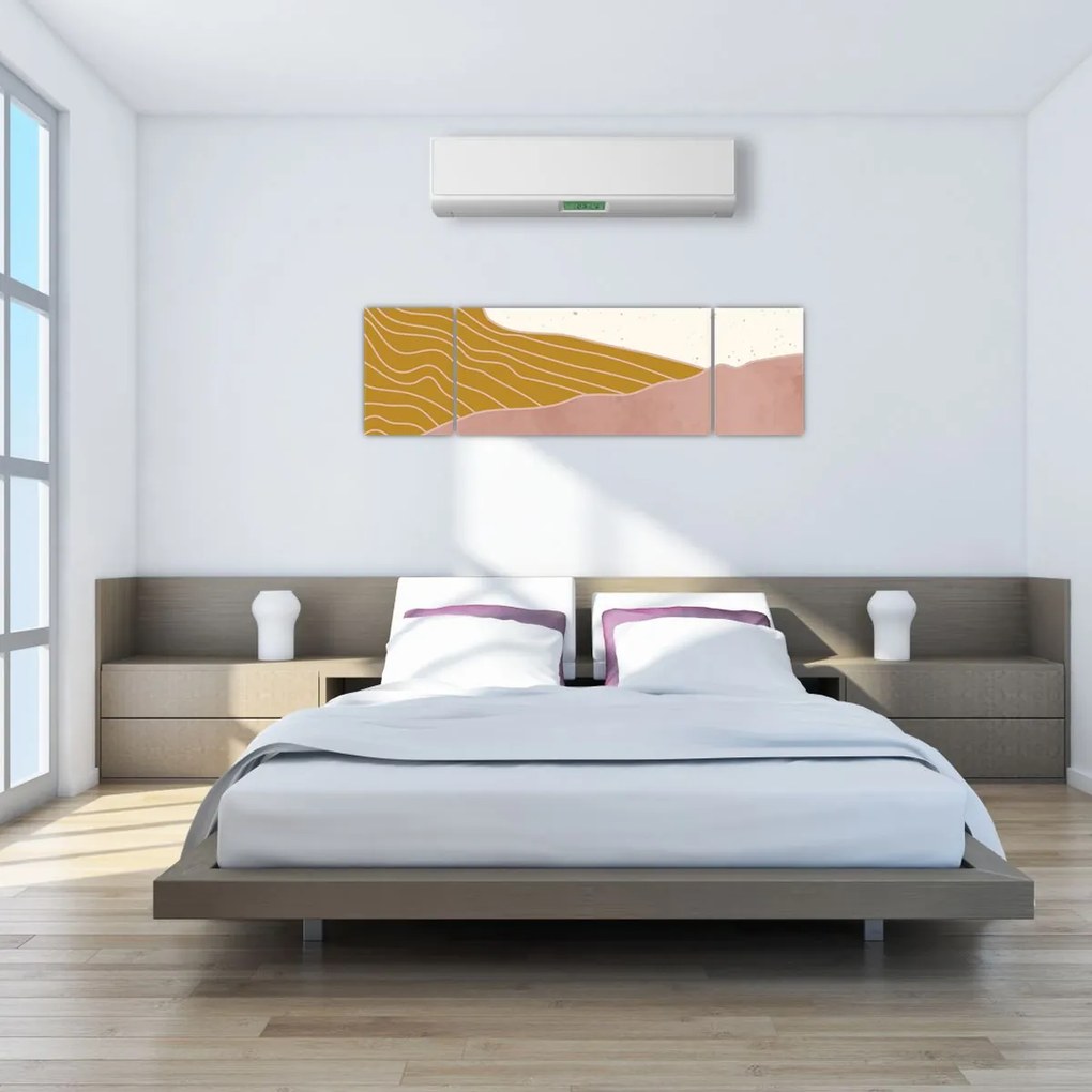 Obraz - Wschód słońca (170x50 cm)