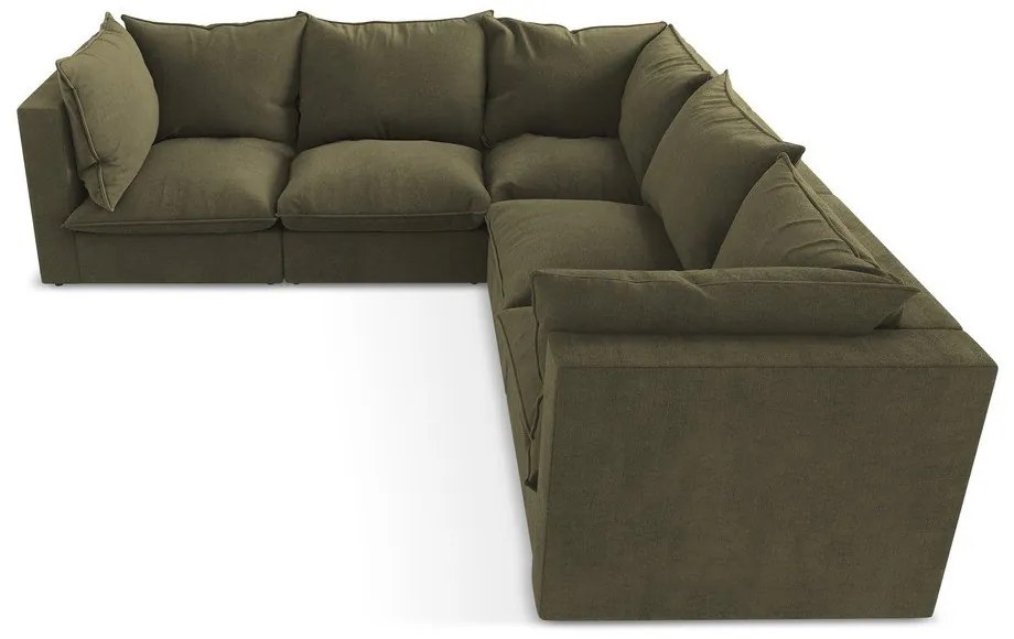 Narożnik w kolorze khaki Manao – Makamii