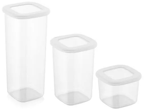 Pojemniki na żywność 3 szt. na żywność Fresco – Hermia