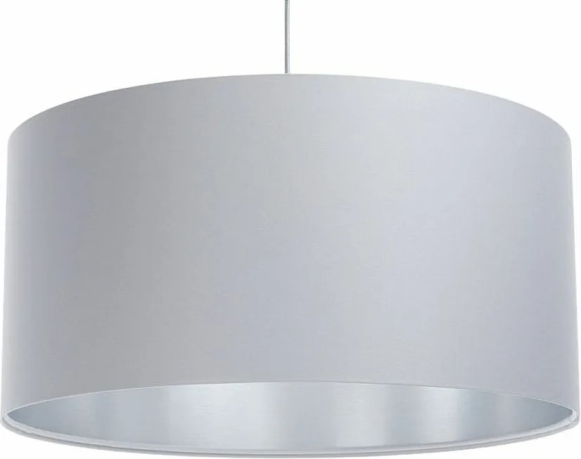 Lampa wisząca MODERN 50 szara/srebrne lustro