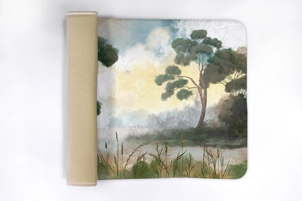 Dywanik do łazienki Dywanik do łazienki Krajobraz Rzeka